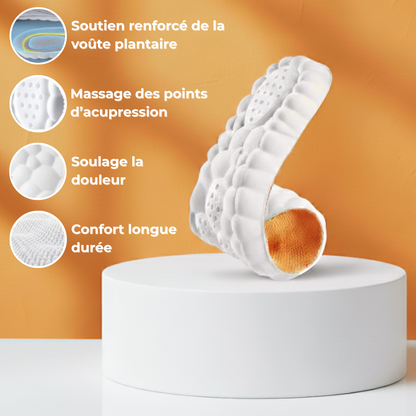 Semelles 4D orthopédiques